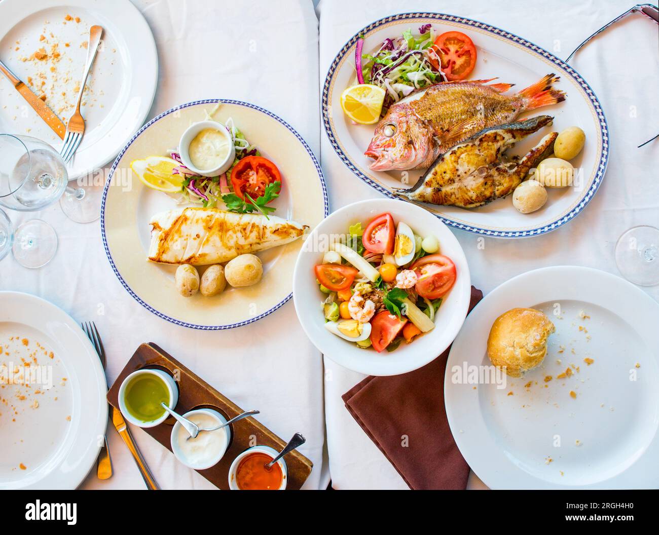 Seafood dishes hi-res stock photography and images - Alamy