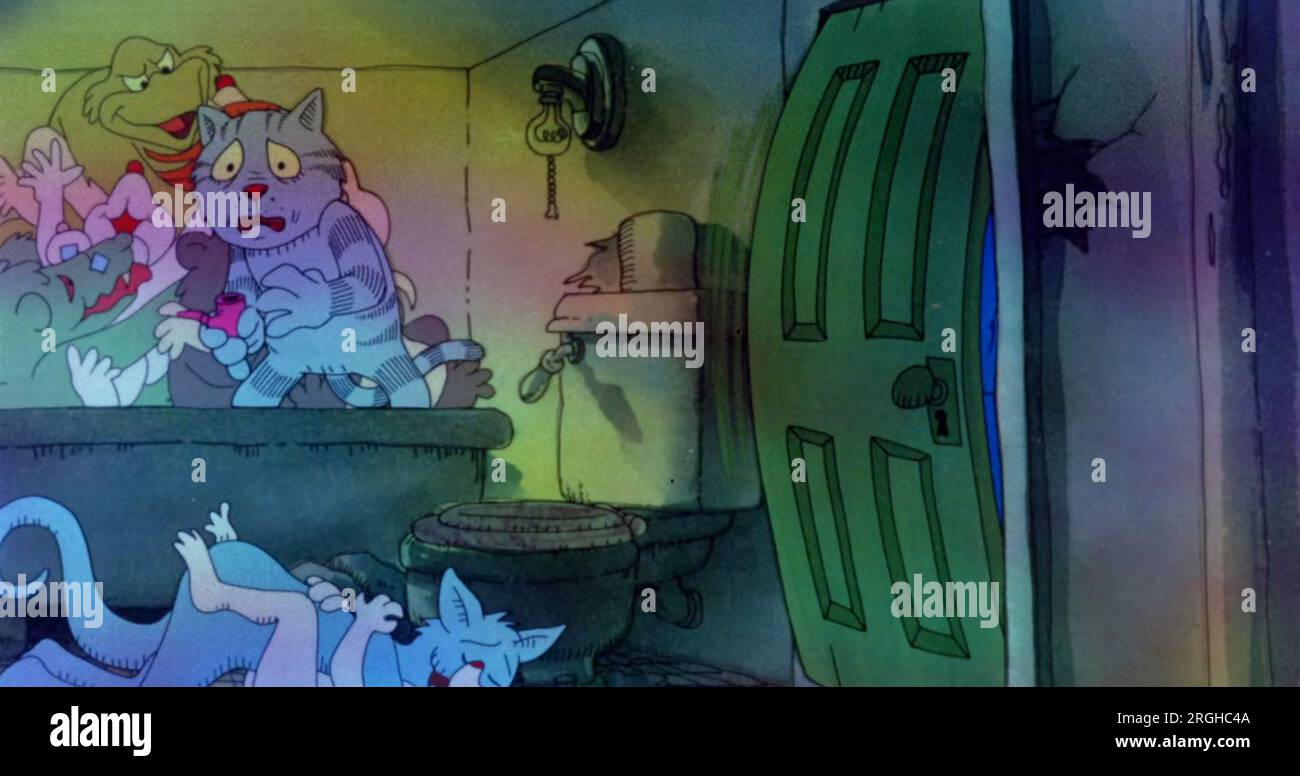 Los Angeles.CA.USA. Fritz the Cat (voiced by Skip Hinnant ) in (C)  Cinemation Industries in Fritz the Cat (1972) Director: Ralph Bakshi  Writer:Ralph Bakshi Source: R. Crumb's comic strip with same name.