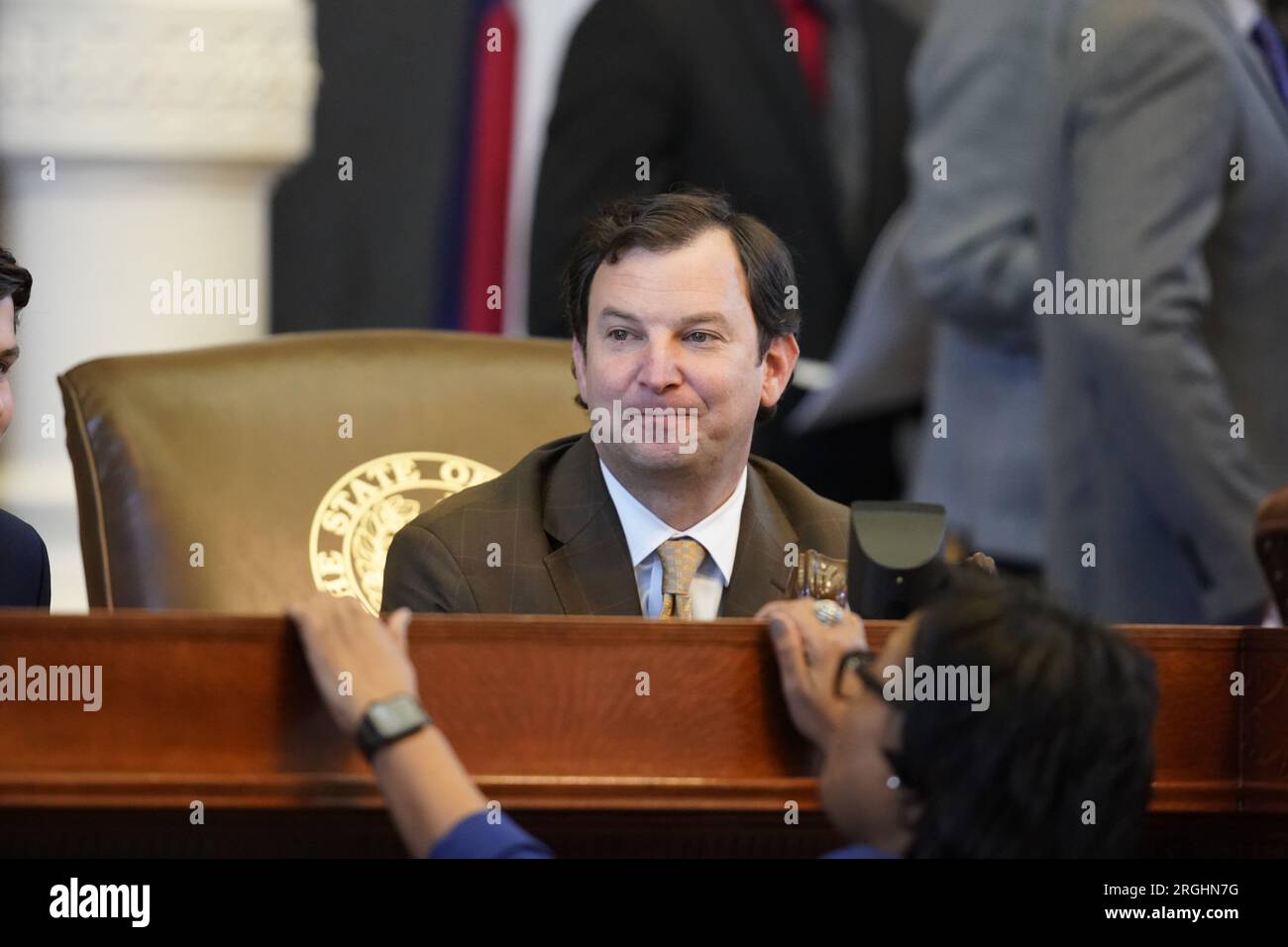 State Rep. CRAIG GOLDMAN, RFort Worth) in late afternoon action at the