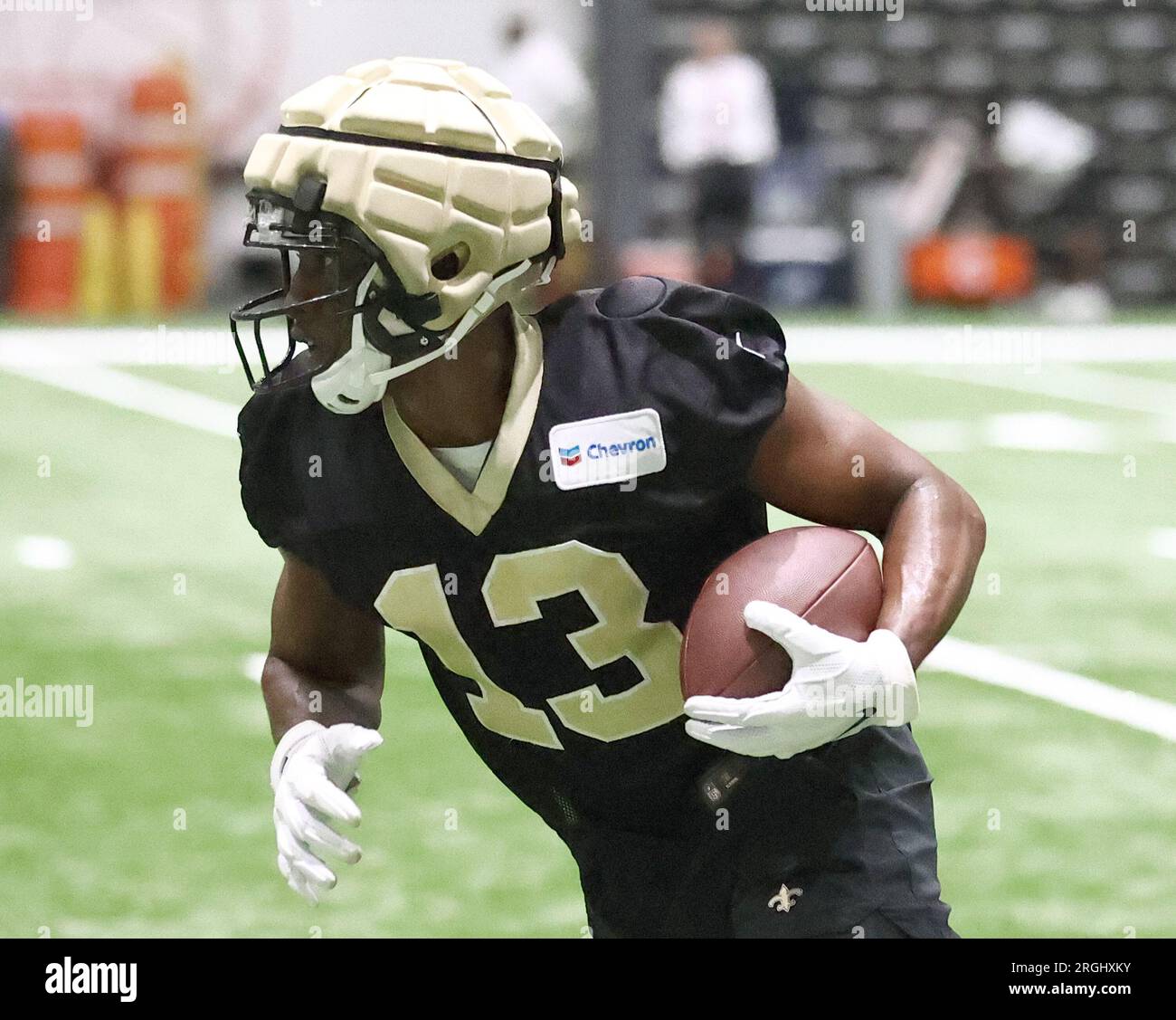 New Orleans Saints wide receiver Jontre Kirklin (85) runs with the