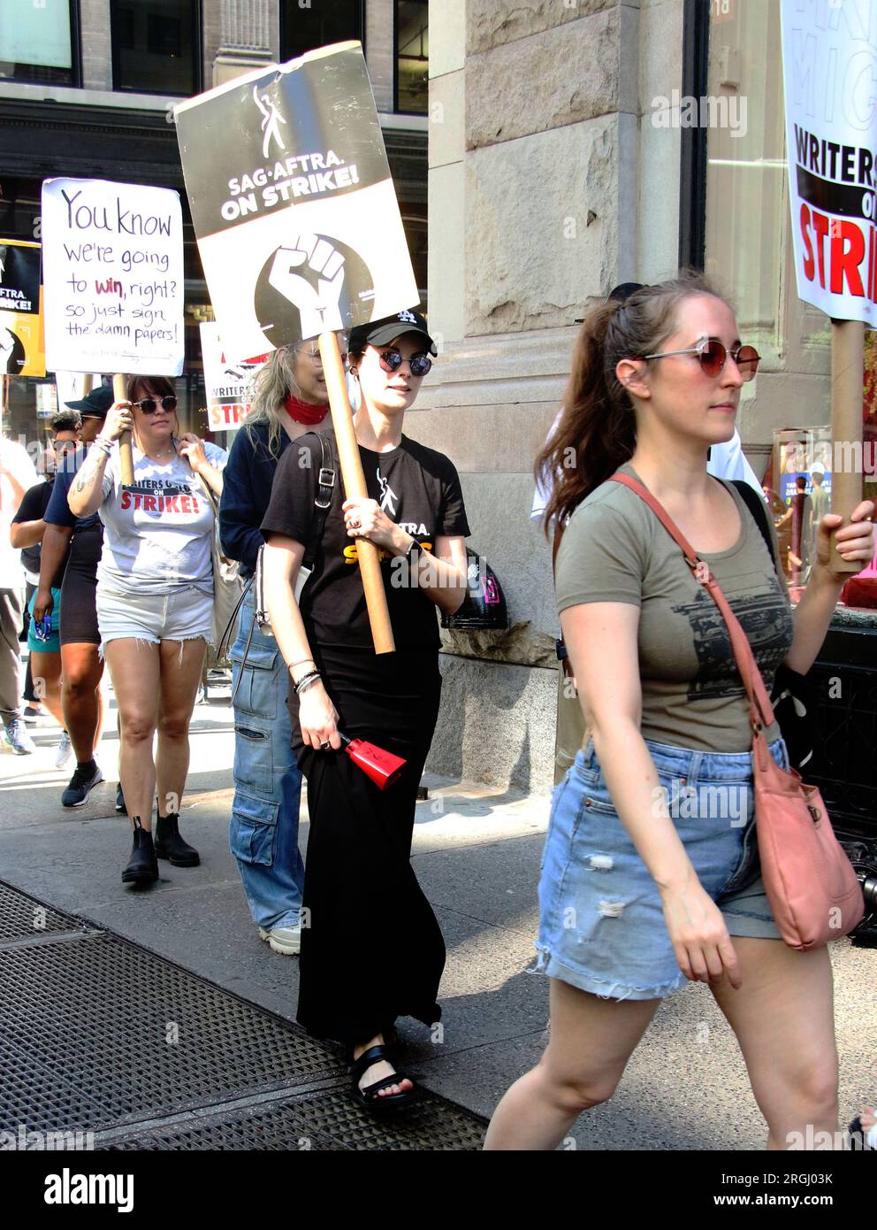 Hollywood, California, USA. Auguest 09, 2023 Jaimie Alexander SAG-AFTRA
