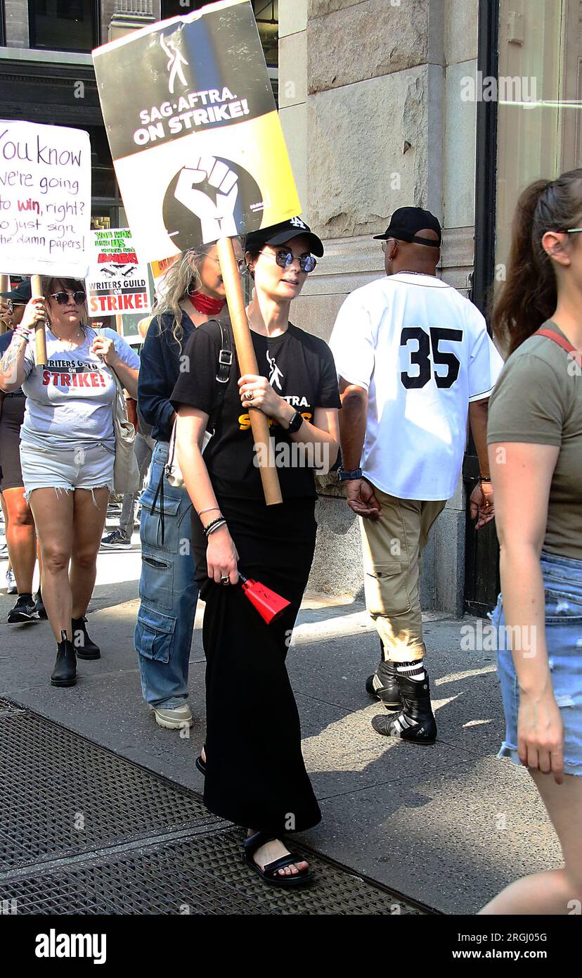 Hollywood, California, USA. Auguest 09, 2023 Jaimie Alexander SAG-AFTRA