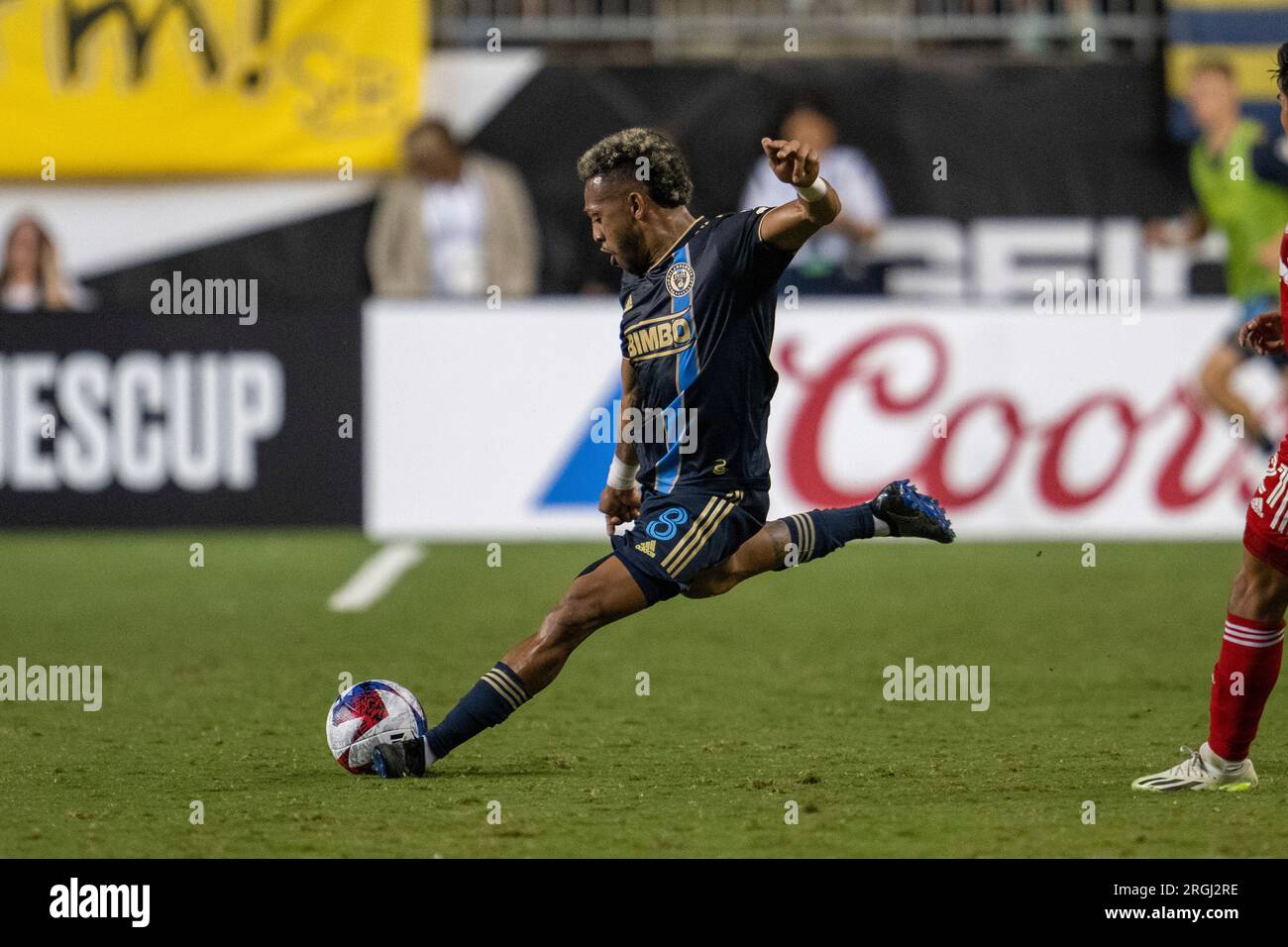 CHESTER, PA AUGUST 08 Philadelphia Union midfielder José Andrés