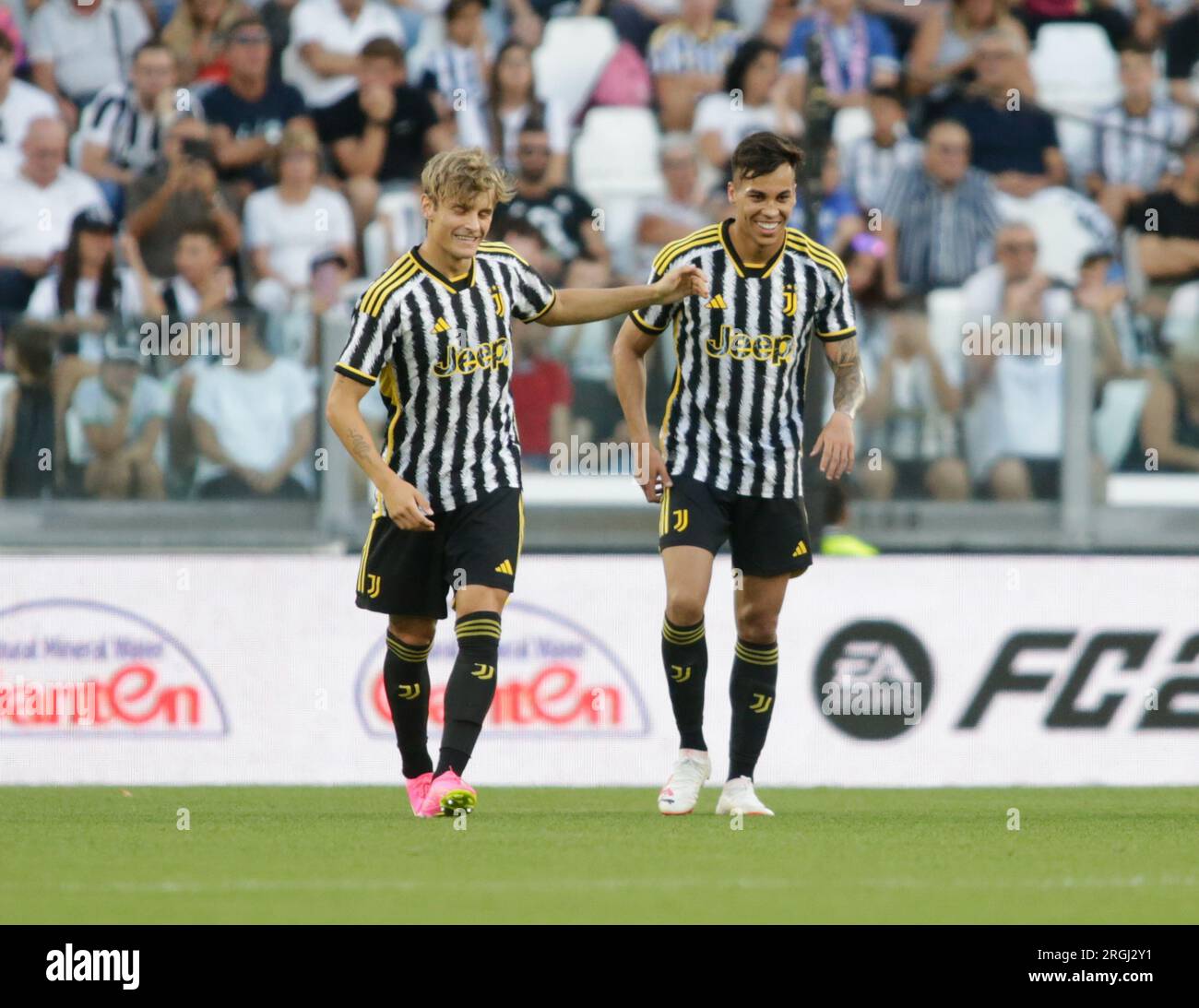 Friendly football match - Juventus FC vs Juventus U23 Next Gen Federico  Chiesa of Juventus during