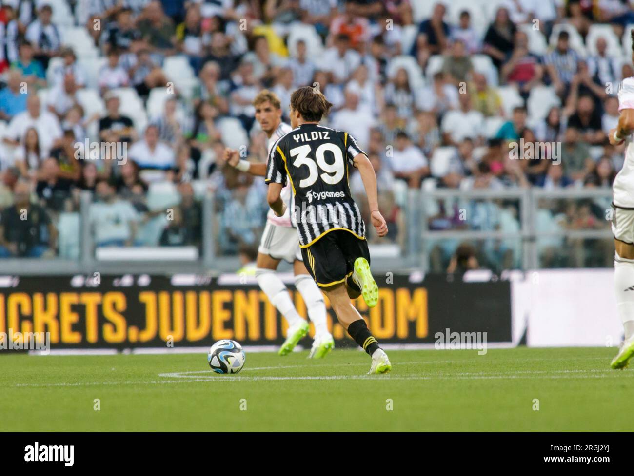 Friendly football match - Juventus FC vs Juventus U23 Next Gen Kenan Yildiz  of Juventus during the