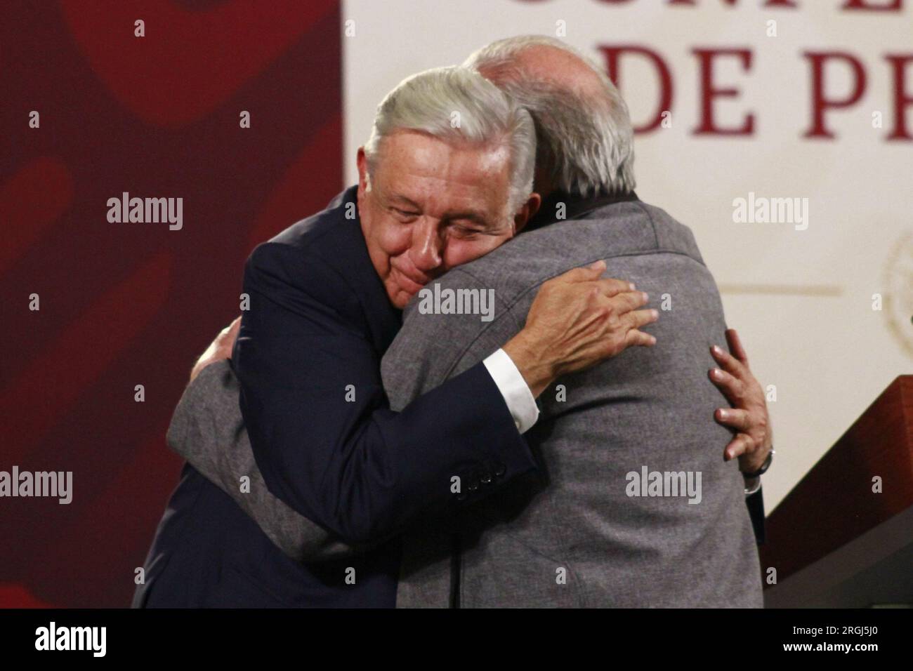Andrs Manuel Lpez Obrador Non Exclusive: August 09, 2023 in Mexico City, Mexico: President of