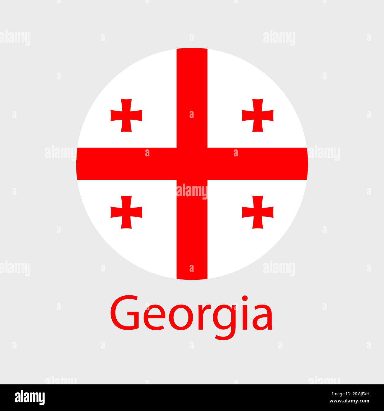 flag vector icons set in the shape of heart, star, circle and