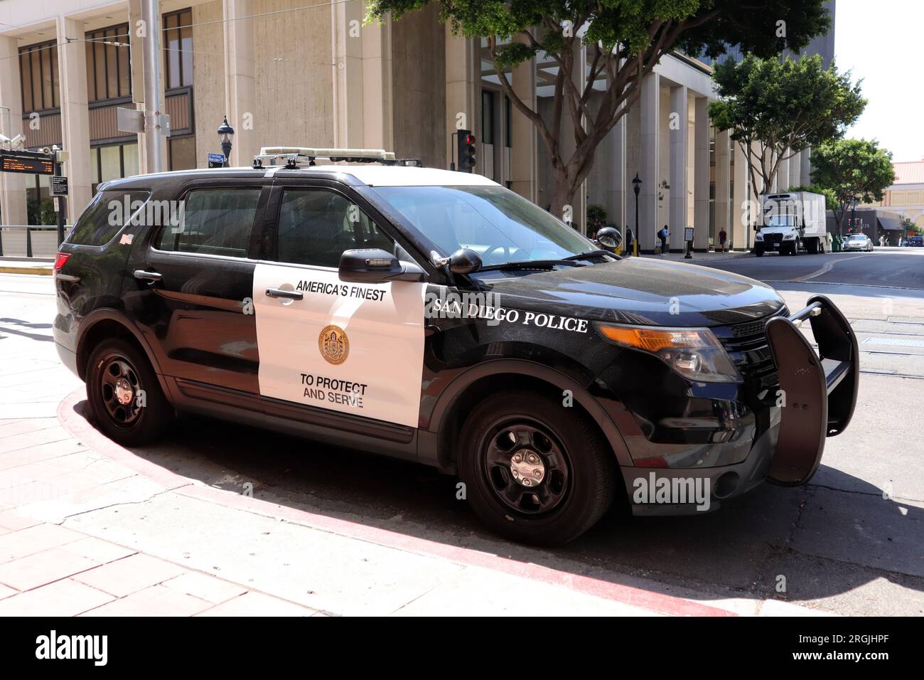 San diego california san diego police department car stock photo alamy
