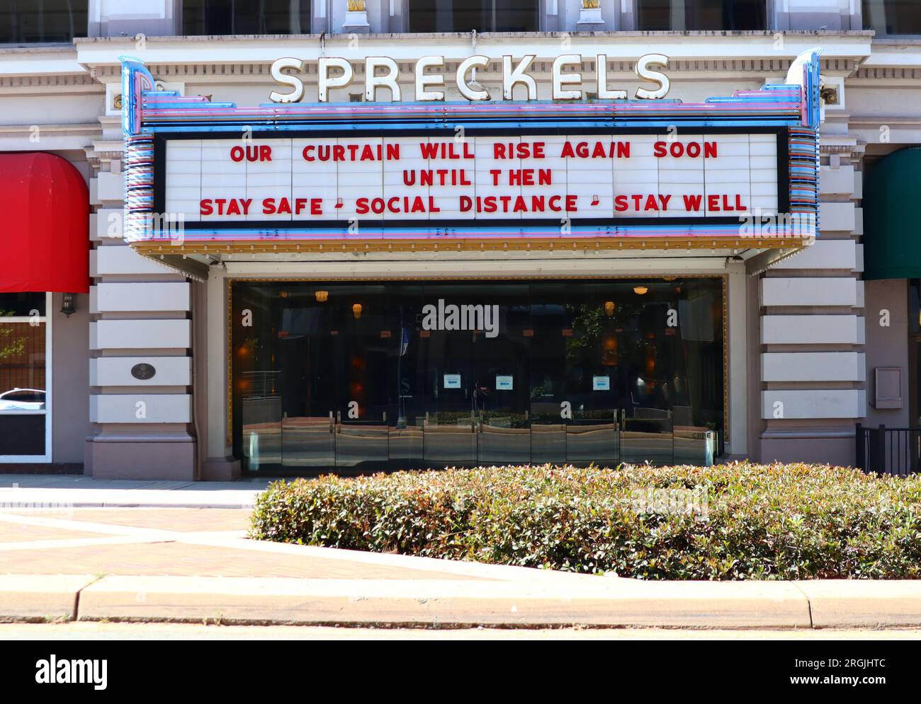SAN DIEGO, California The Historic SPRECKELS Theatre Building at 121