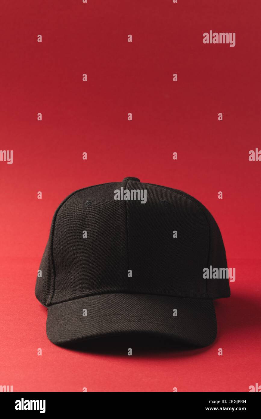 Red and black cap hi-res stock photography and images - Alamy