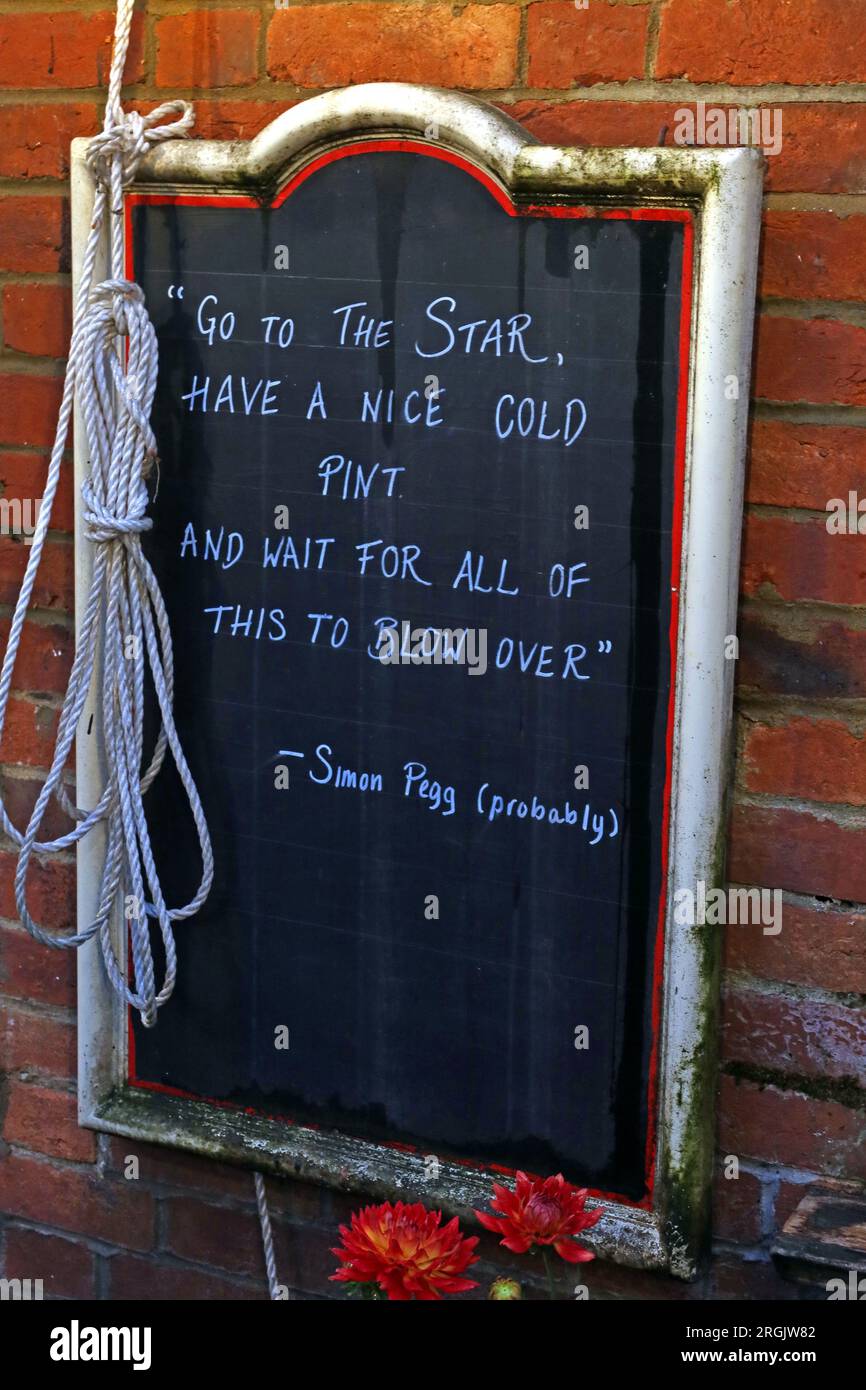 The Star Inn, CAMRA award winning pub, 17 Church St, Godalming, Surrey, England, UK,  GU7 1EL Stock Photo