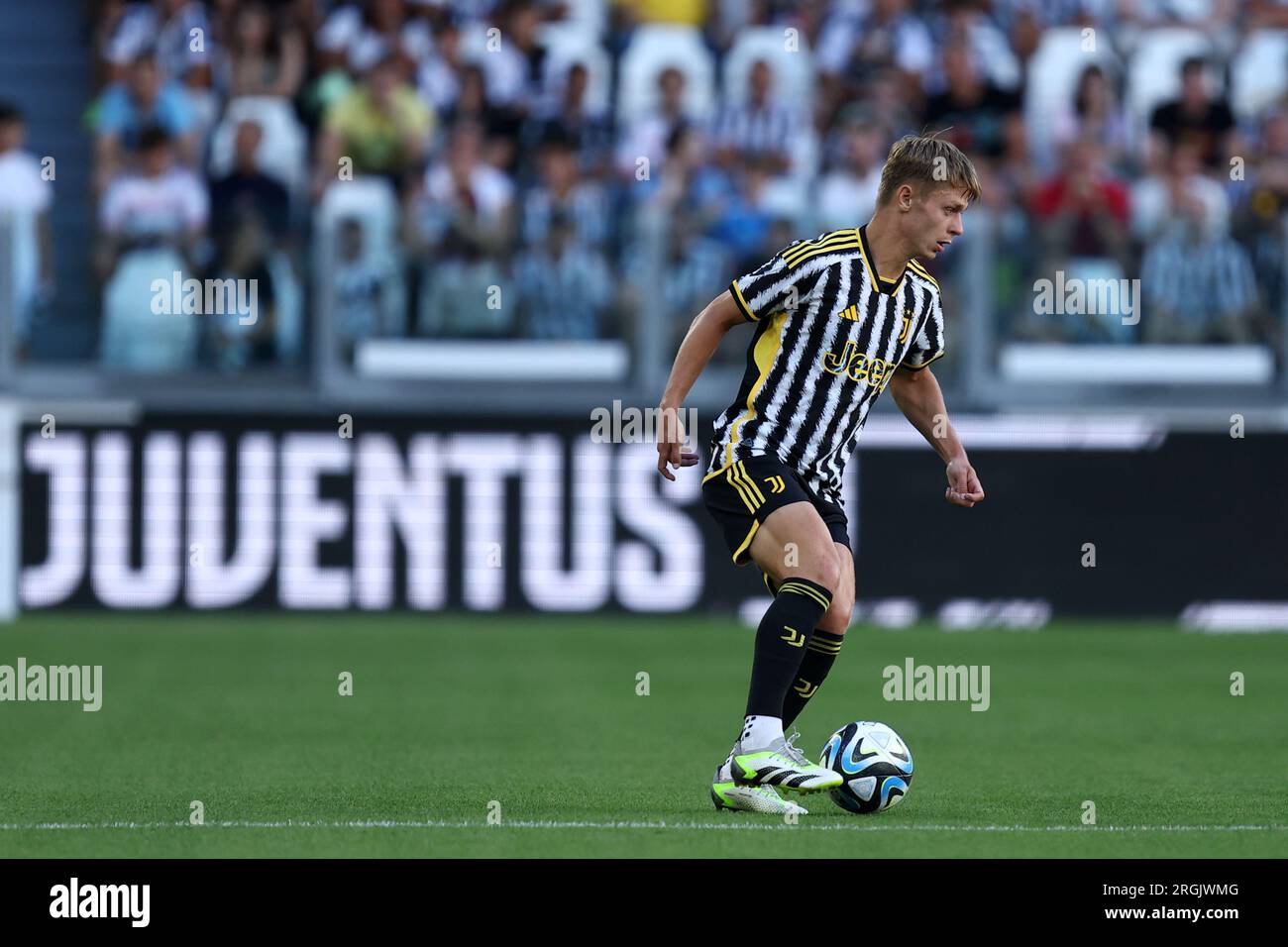 Hans Nicolussi Caviglia of Juventus FC looks on during the