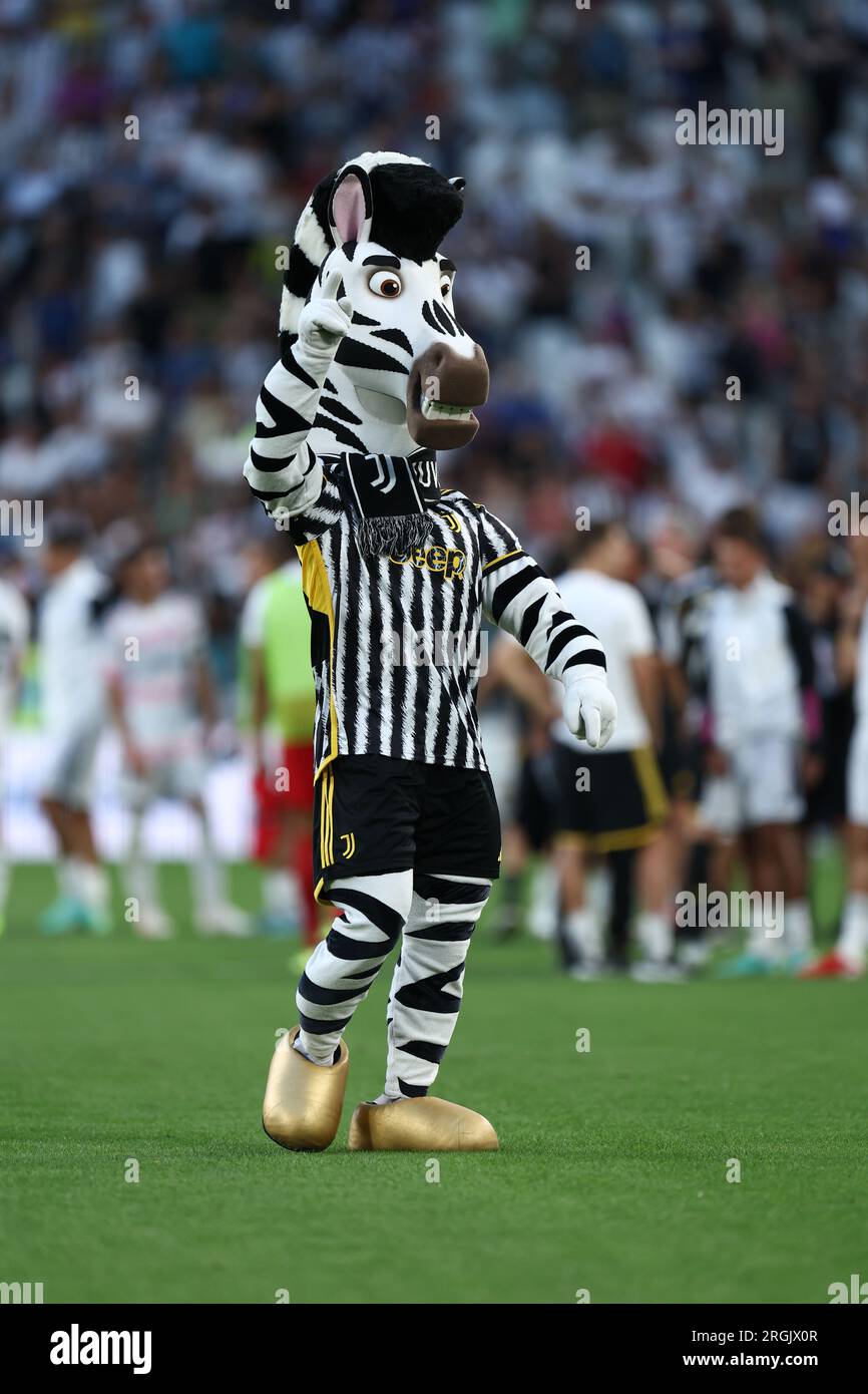 Turin, Italy. 09th Aug, 2023. Fabio Miretti of Juventus during the  pre-season test match between Juventus Fc and Juventus NextGen U23 on 09  August 2023 at Juventus Stadium, Turin, taly. Photo Nderim