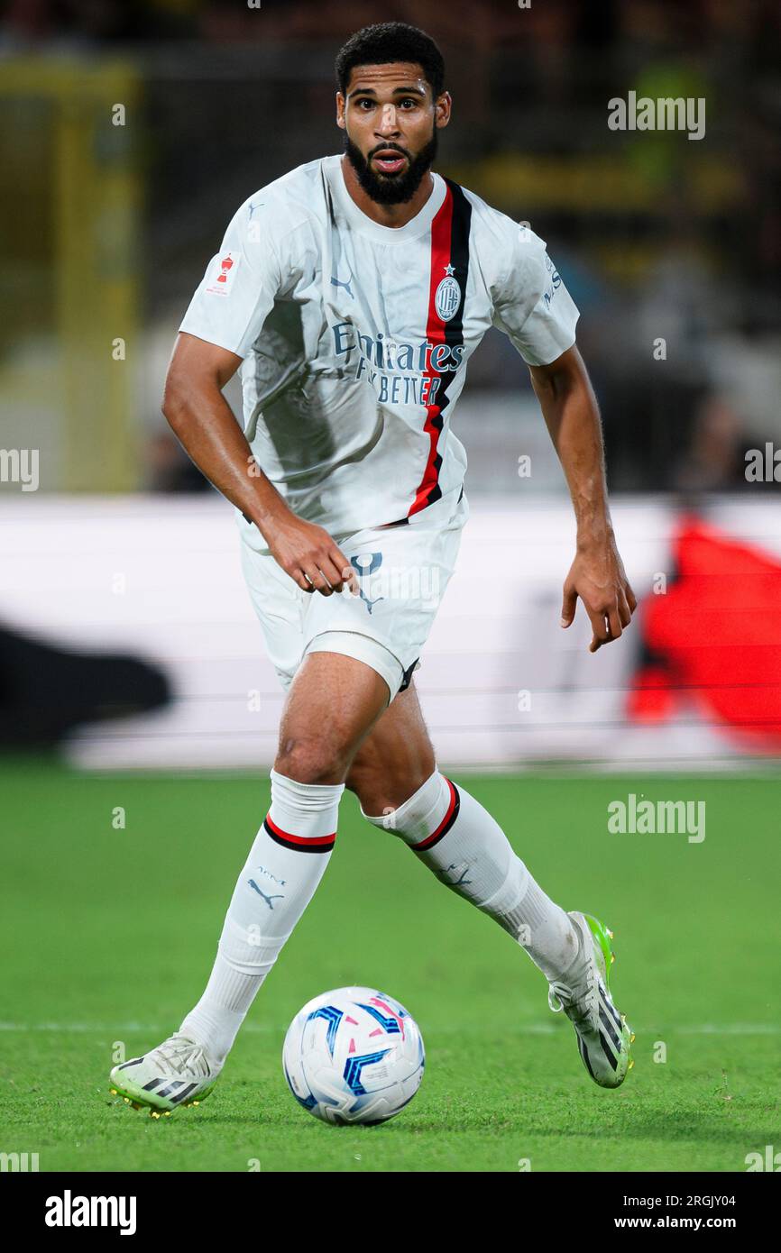 Ruben Loftus-Cheek of AC Milan in action during the Trofeo Silvio ...