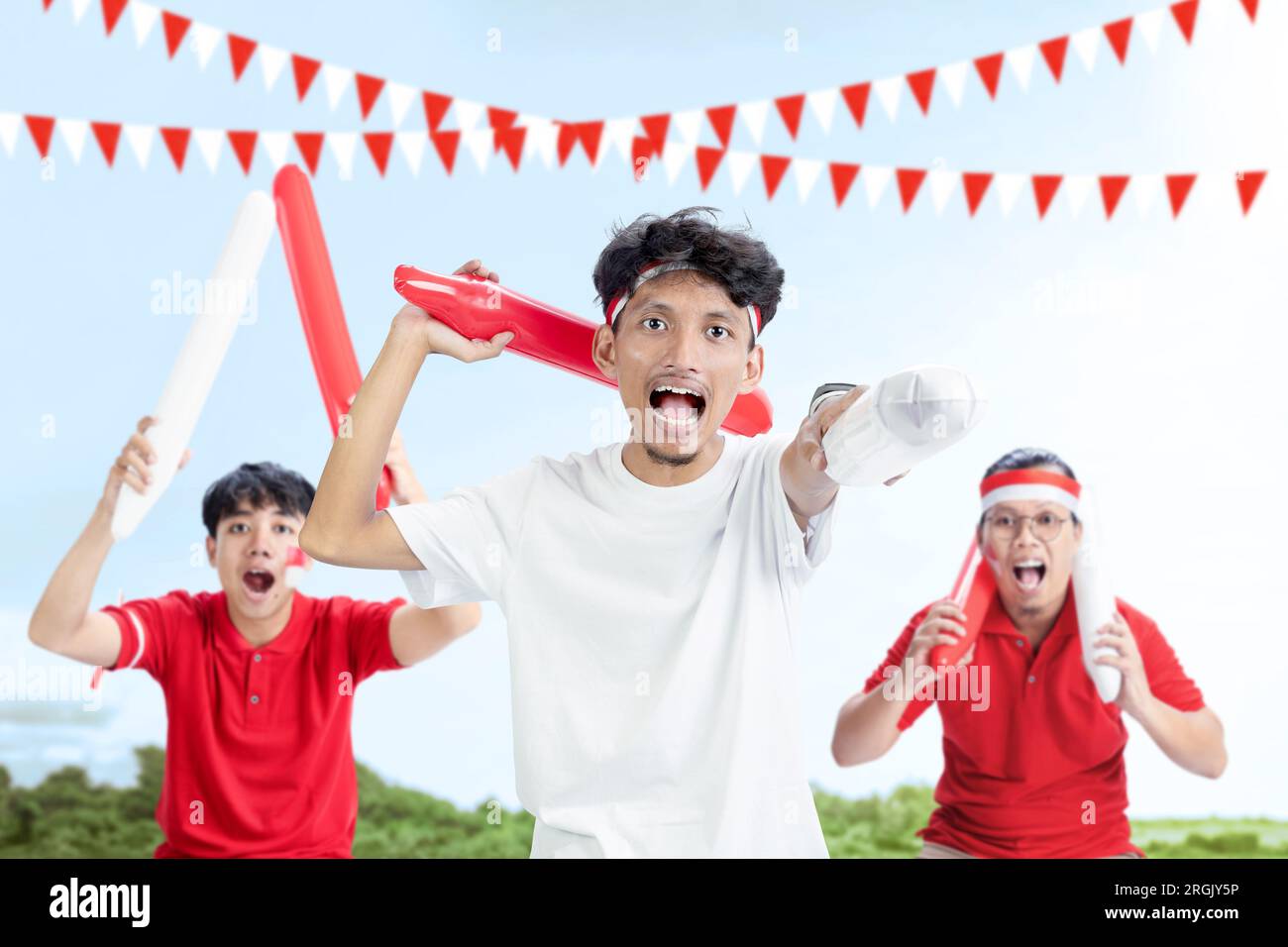 Indonesian people support the team when competing. Indonesian ...