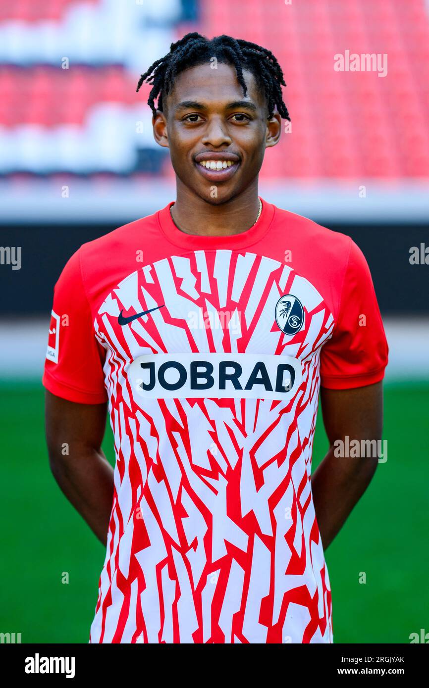 Freiburg, Germany. 10th Aug, 2023. Photo opportunity SC Freiburg season