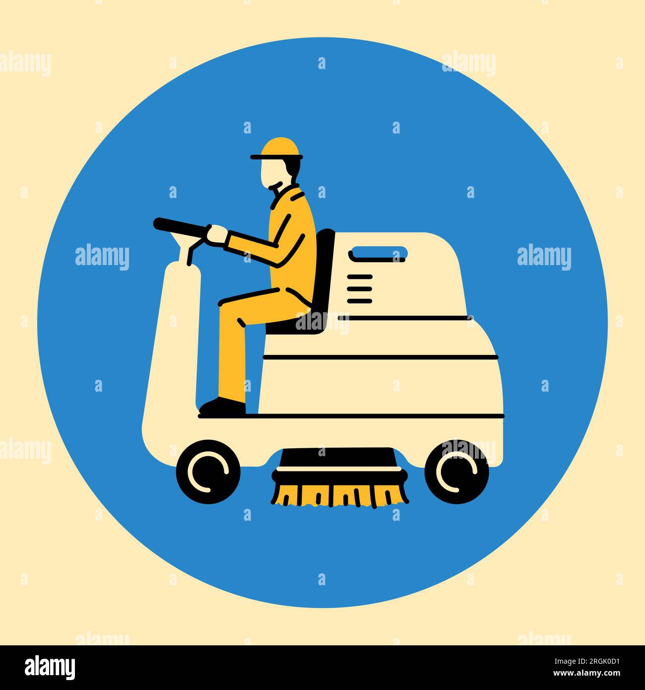 Municipal cleaning company Stock Vector Images - Alamy