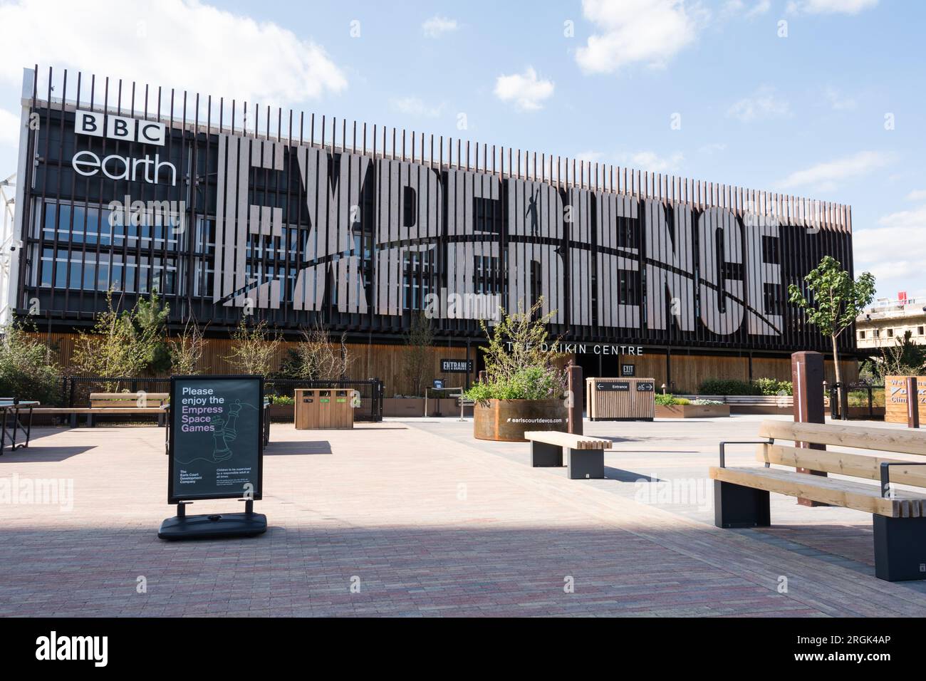 David Attenborough's BBC Earth Experience, The Daikin Centre, Empress Place, London, SW6, England, U.K. Stock Photo