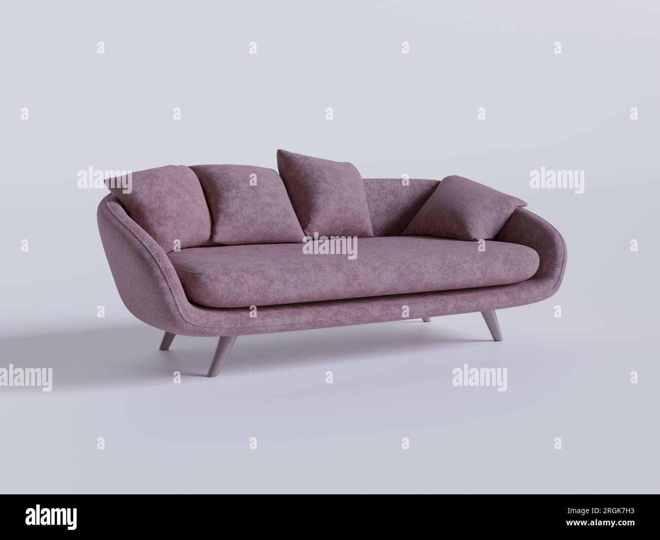 Realistic Sofa made and rendered by 3D software for decoration ...