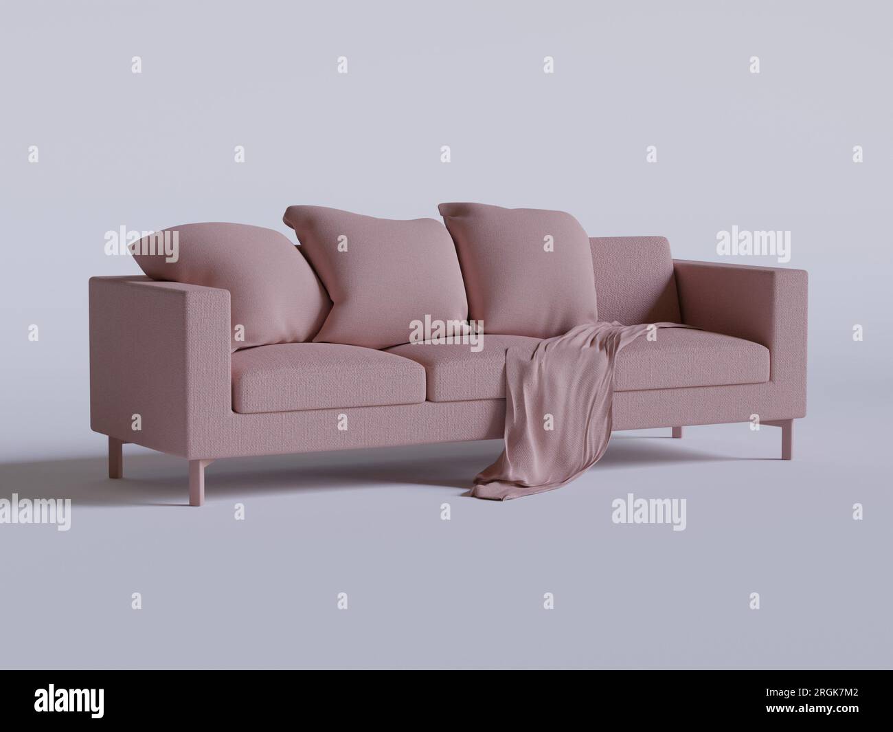 Realistic Sofa made and rendered by 3D software for decoration ...