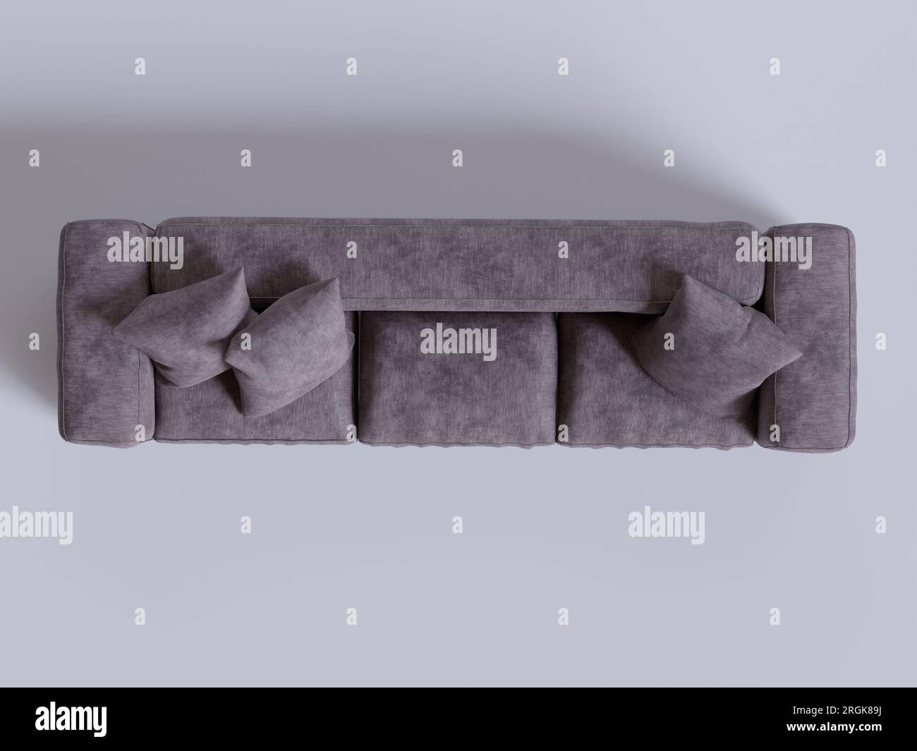 Realistic Sofa made and rendered by 3D software for decoration ...