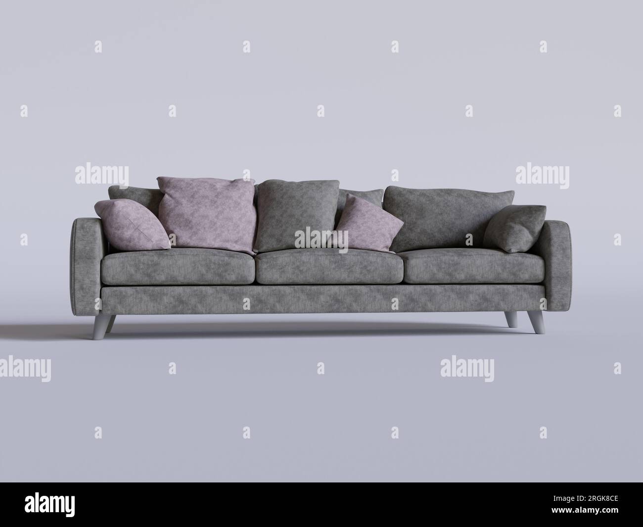 Realistic Sofa made and rendered by 3D software for decoration ...