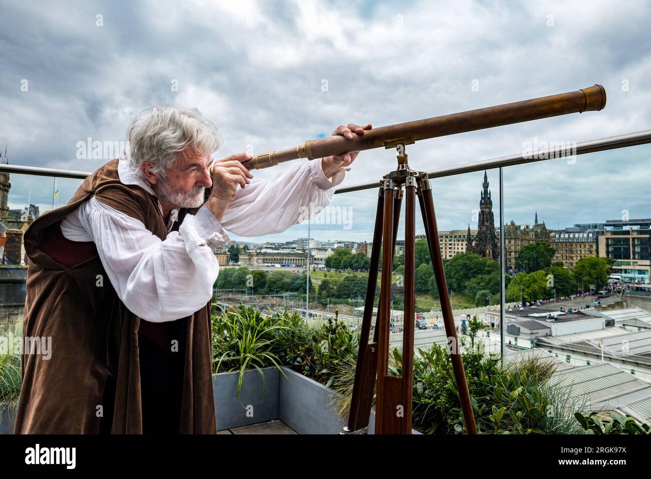 Nor' Loft Rooftop, Edinburgh, Scotland, UK, 10 August 2023. The Trials