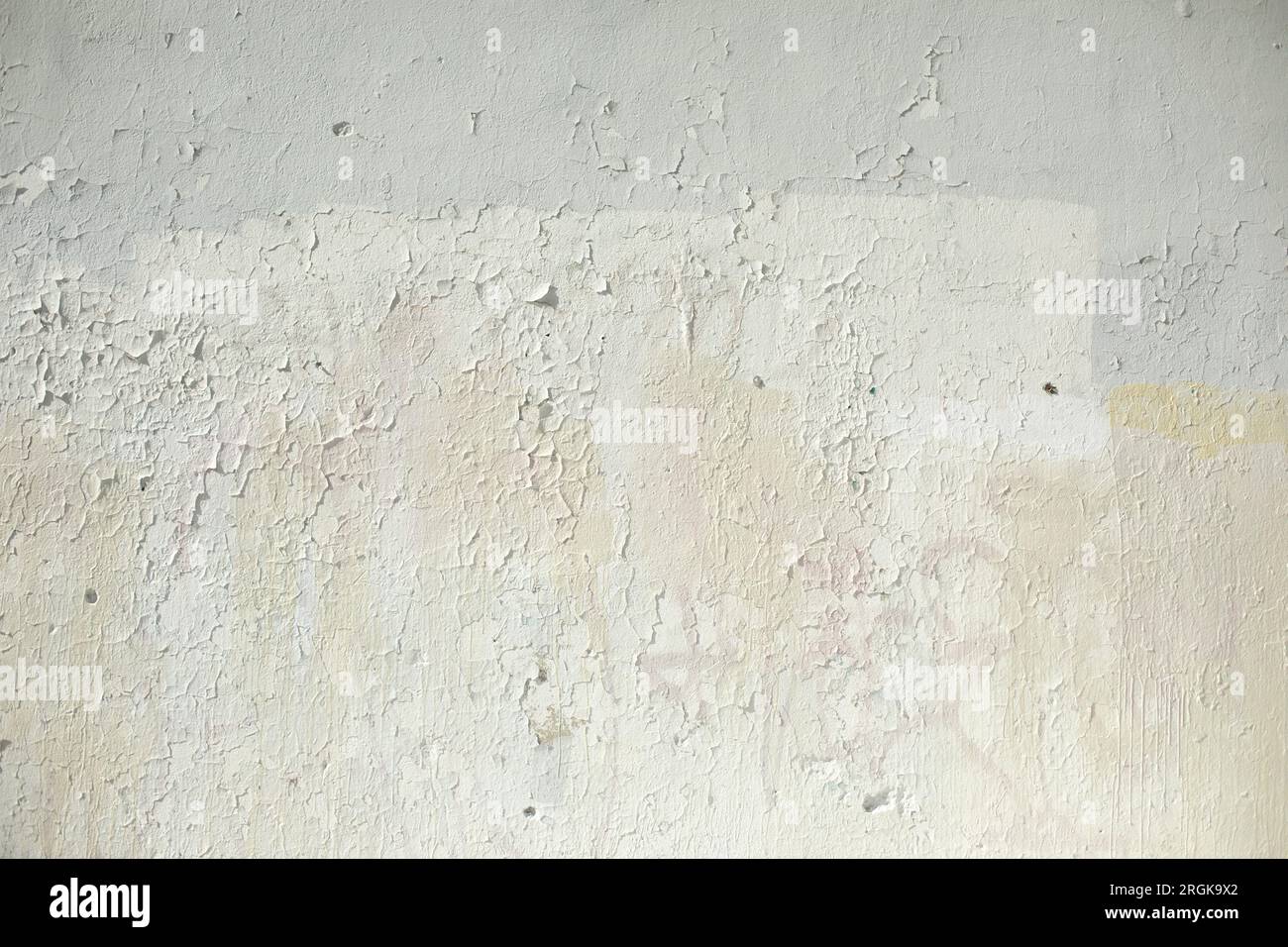 Texture of wall. Old paint on wall. Surface details. Badly made wall