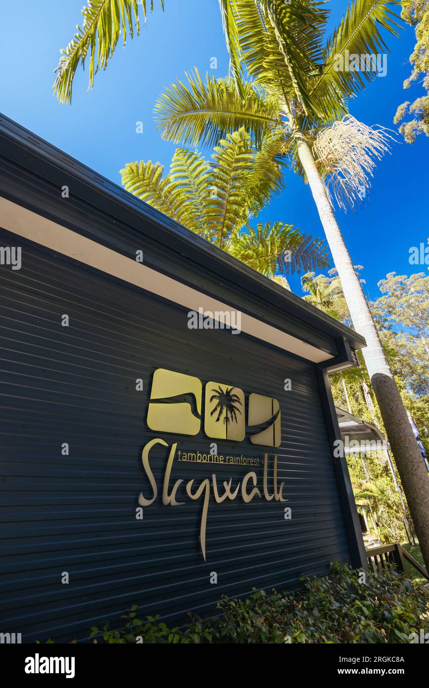 MT TAMBORINE, AUSTRALIA JUL 30 2023 The stunning Tamborine