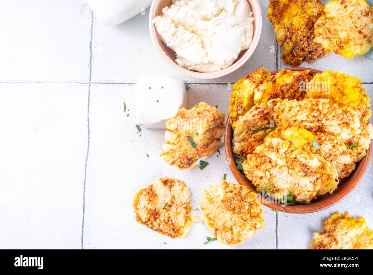 Cottage cheese chips, high protein keto diet healthy alternative snack