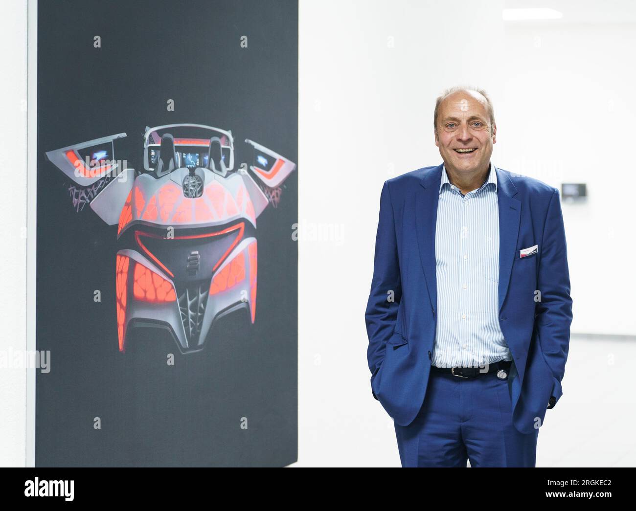 Fulda, Germany. 10th Aug, 2023. Harald Keller, Managing Director of