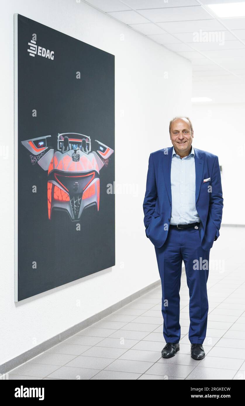 Fulda, Germany. 10th Aug, 2023. Harald Keller, Managing Director of