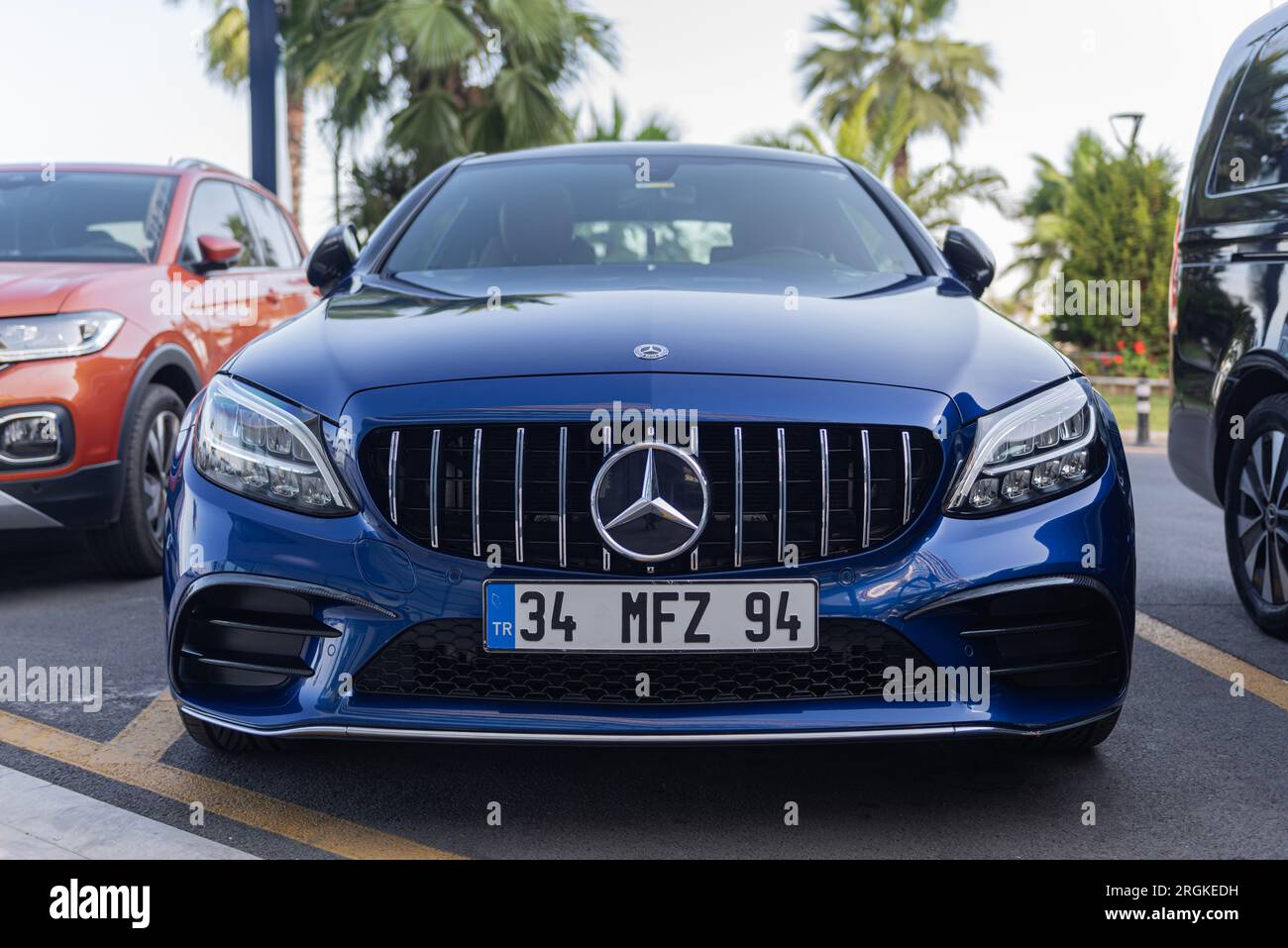 ISTANBUL, TURKEY AUGUST 5, 2023 MercedesBenz EClass is a range of