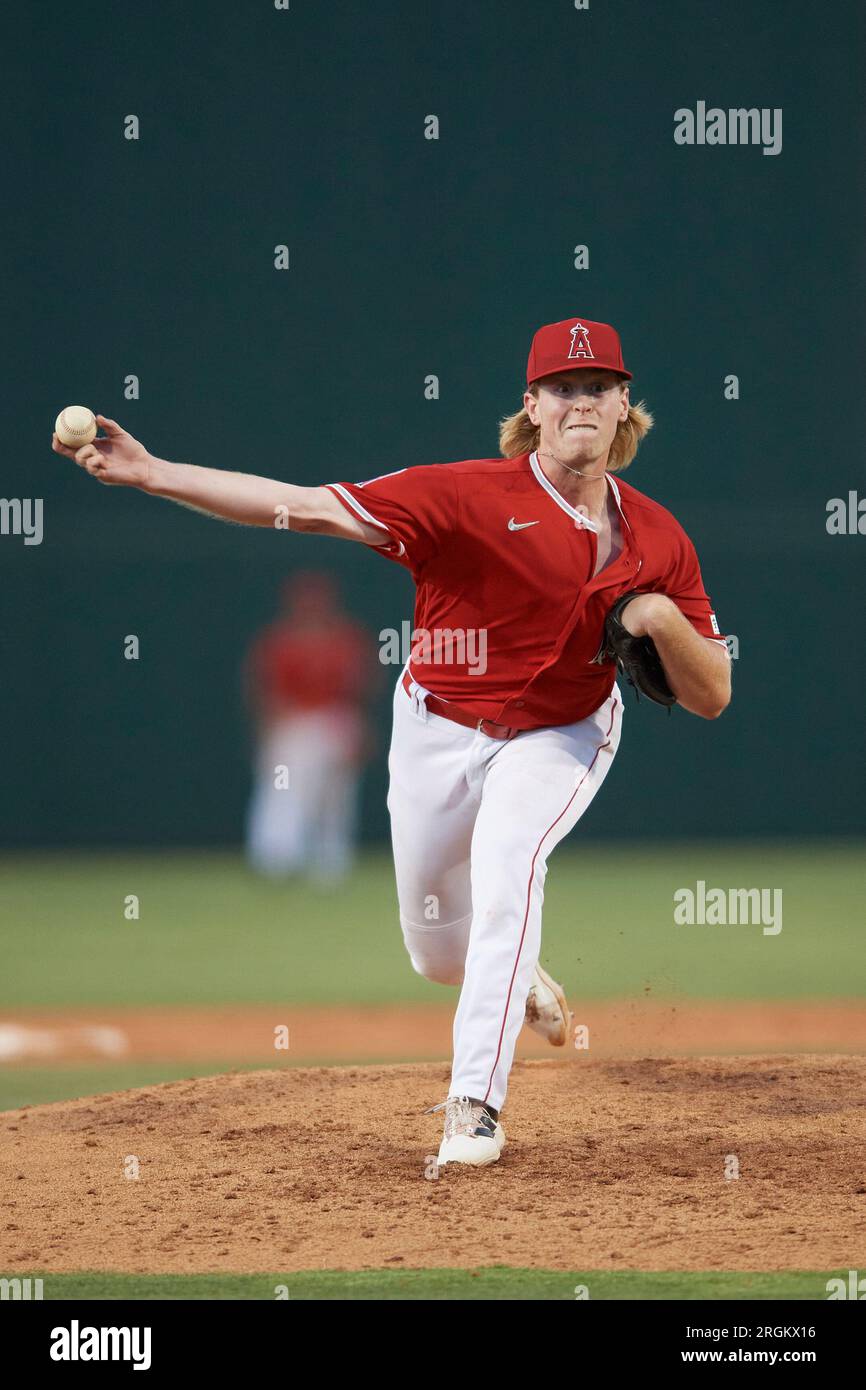 ACL Angels pitcher Mark Timmins (20) during an Arizona Complex League