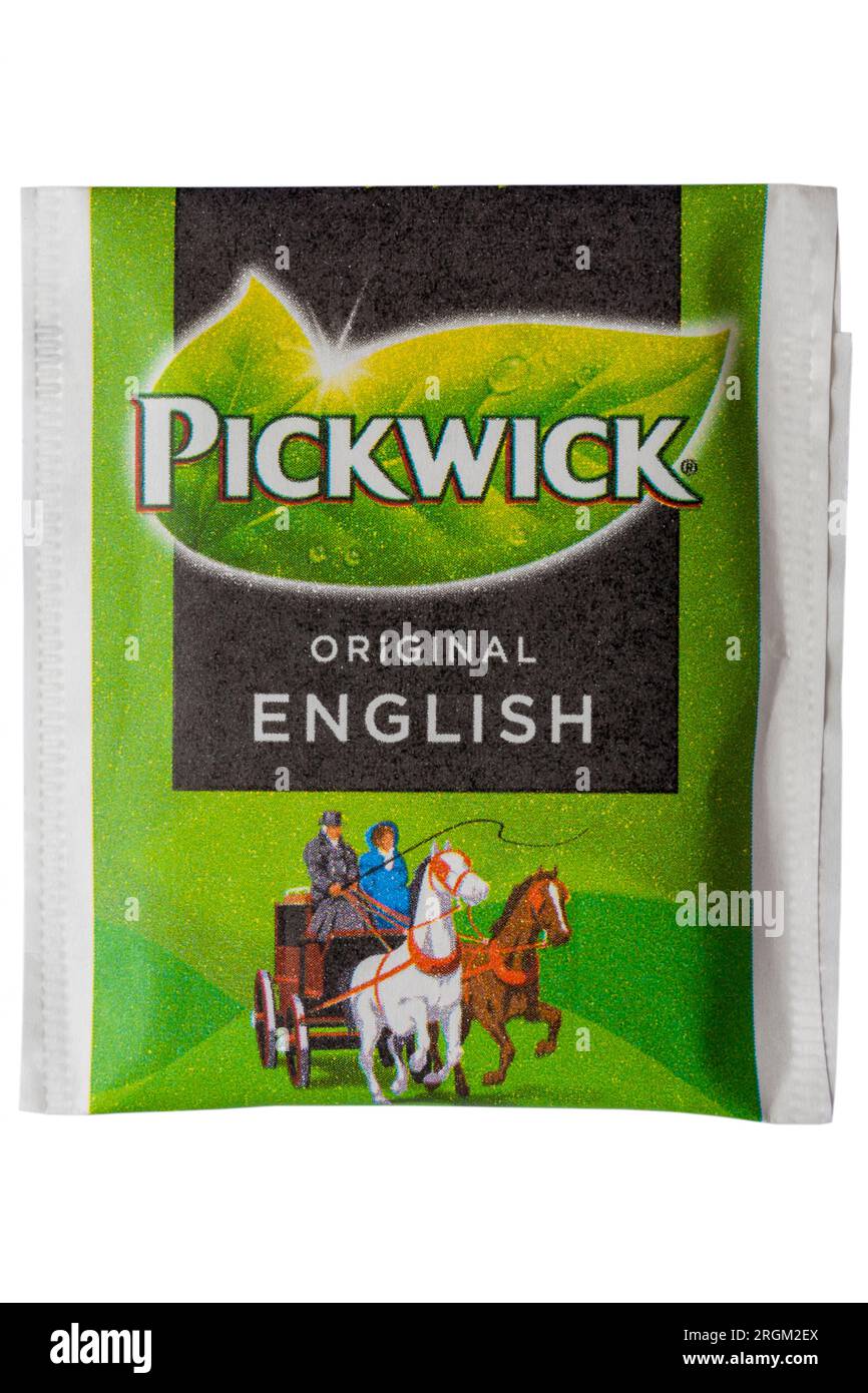 Pickwick tea bag hi res stock photography and images Alamy