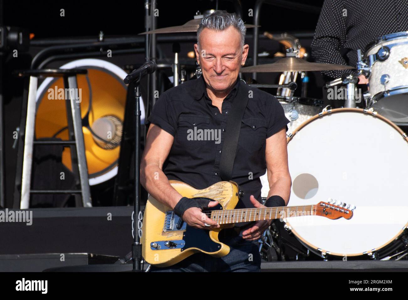 London, UK. 06 Jul, 2023. Pictured Bruce Springsteen performing at BST