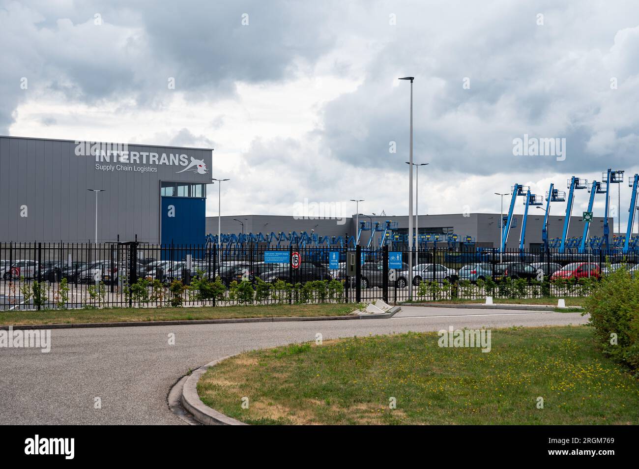 Oud Gastel, Brabant, The Netherlands, July 1, 2023 Headquarters of