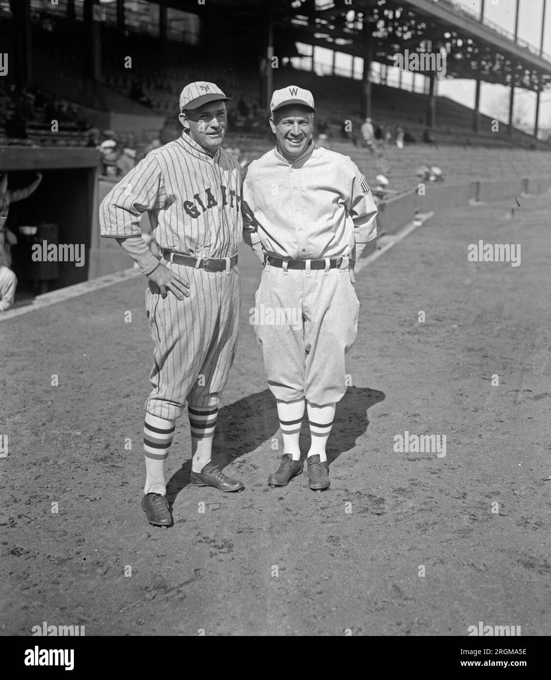 Rogers Hornsby and Tris Speaker ca. 1927 Stock Photo Alamy
