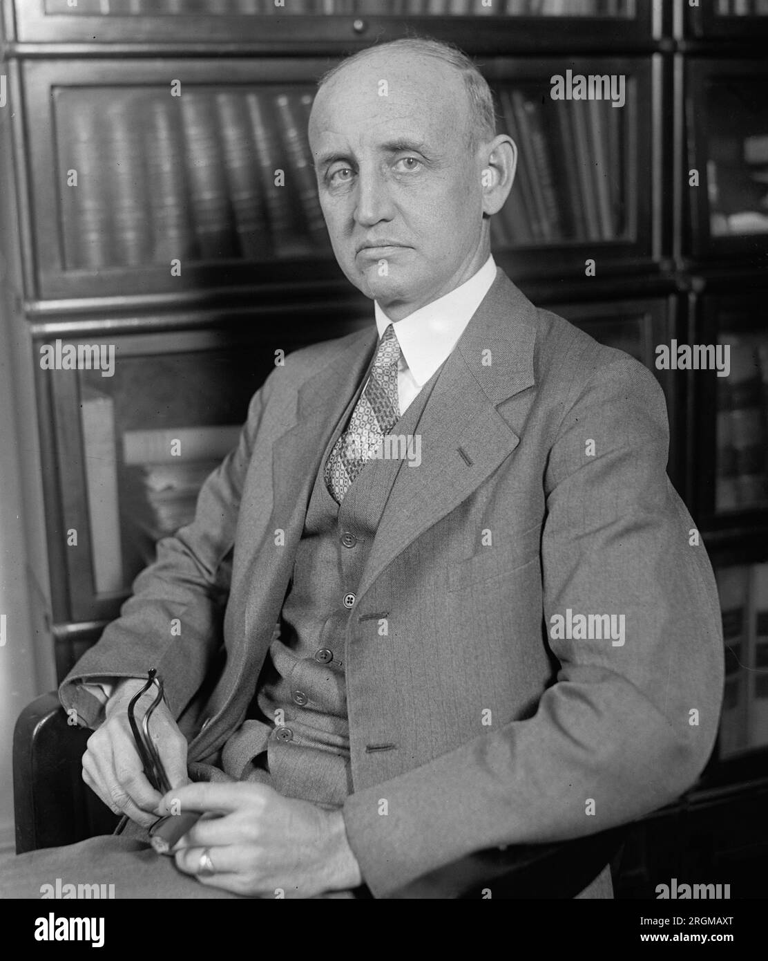 Portrait of George O. Barnes ca. 1929 Stock Photo