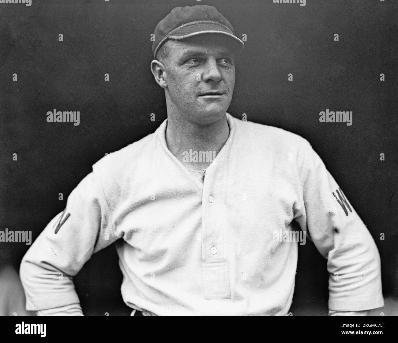 1913 Washington Senators: Catcher John Henry Stock Photo