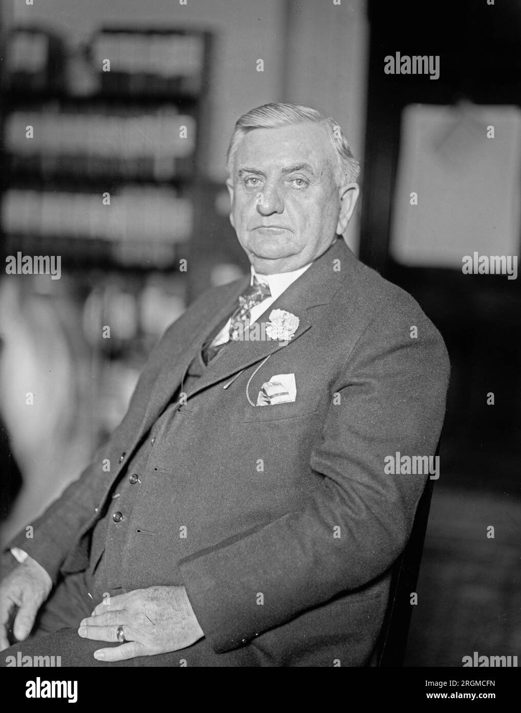 Thomas M. Bell of ca. 1921 Stock Photo Alamy