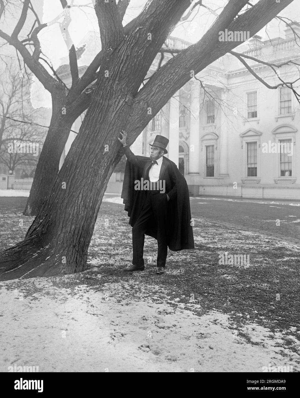 Theodore Hardy as Lincoln at the White House ca. 1922 Stock Photo Alamy
