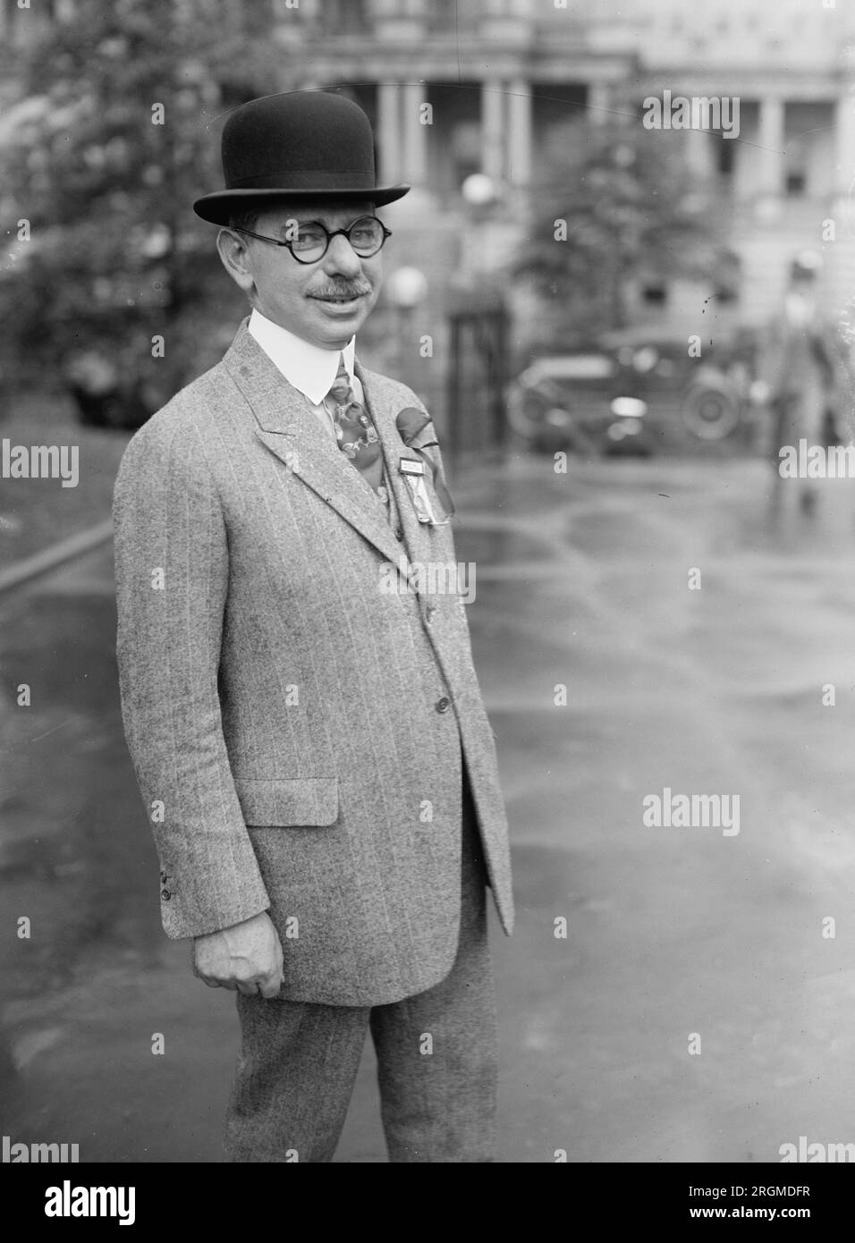 MGM Studio founder and theater owner Marcus Loew ca. 1922 Stock Photo
