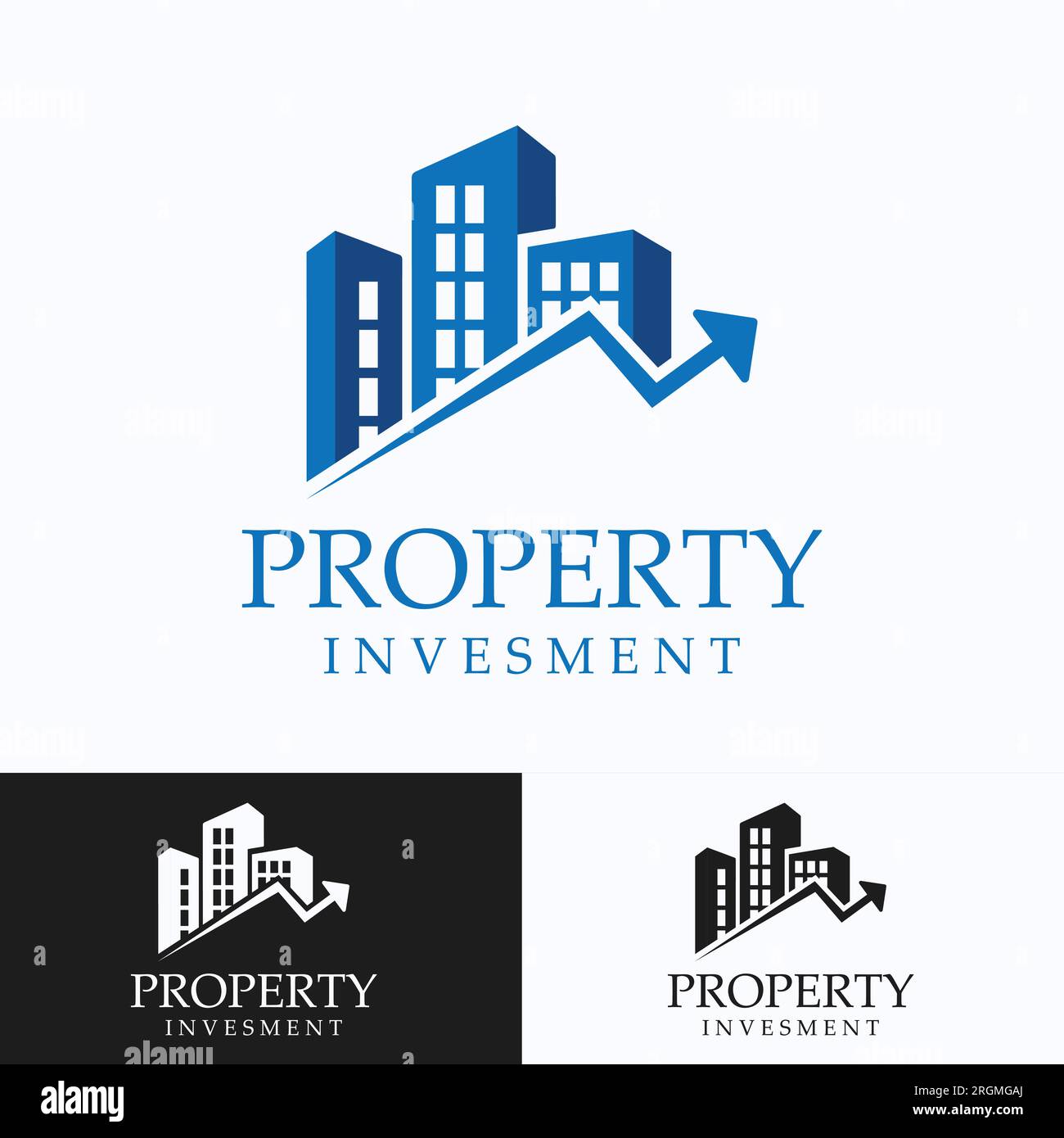 Property Logo Design Real Estate Logotype Building Property Investment
