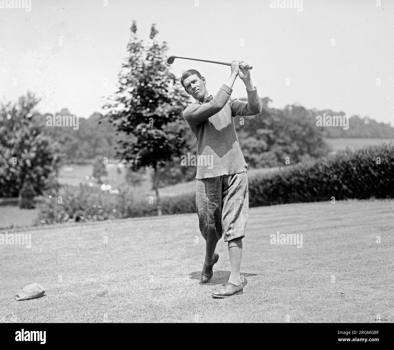 Professional golfer George Duncan ca. 1921 Stock Photo