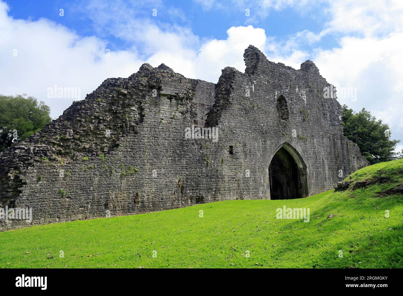 St Quentin's Castle, Cowbridge. Taken August 2023. cym Stock Photo