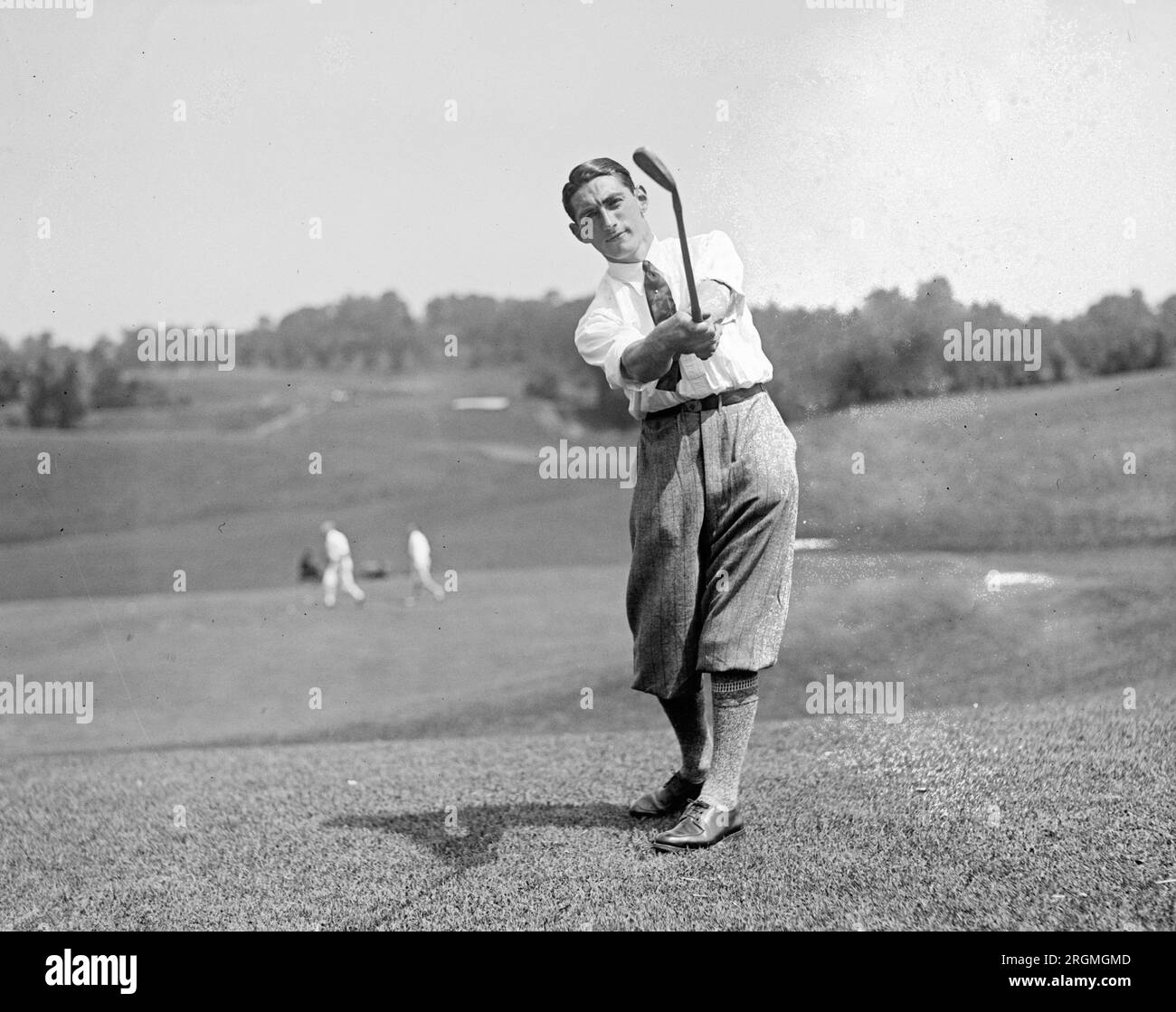 Professional golfer Thomas Armour ca. 1921 Stock Photo