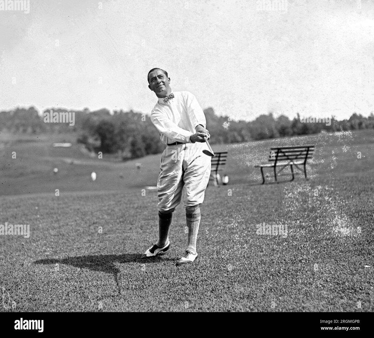Professional golfer Walter Hagan ca. 1921 Stock Photo