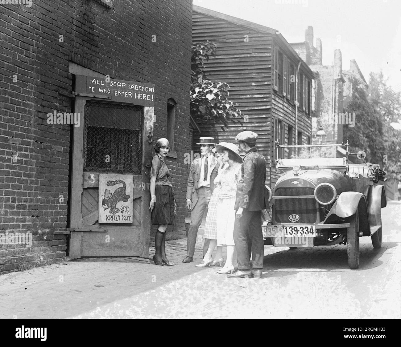 Speakeasy Black and White Stock Photos & Images Alamy