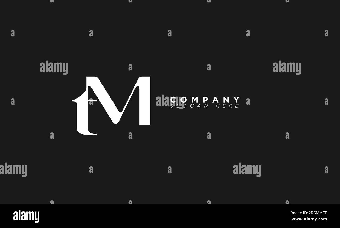 TM Alphabet letters Initials Monogram logo Stock Vector Image & Art Alamy